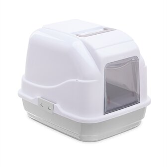 Imac kattenbak easy cat wit / lichtgrijs