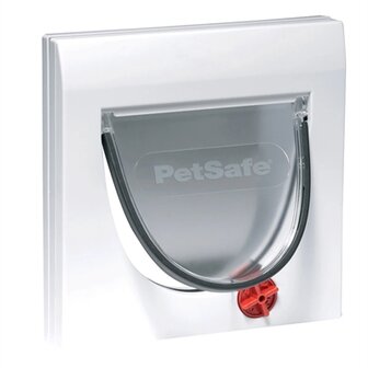 Petsafe kattenluik met tunnel wit