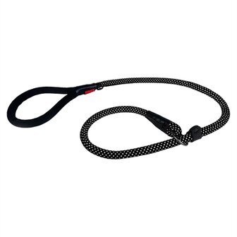 Kong hondenriem retriever touw met stop zwart