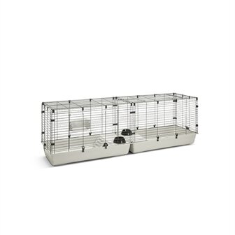 Savic clubix 200 knaagdierkooi zwart / lichtgrijs