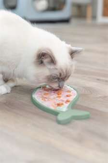 Trixie lick&#039;n&#039;snack plaat siliconen salie