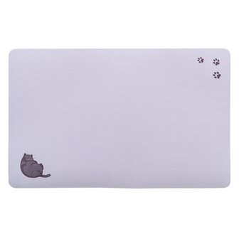 Trixie placemat dikke kat lila