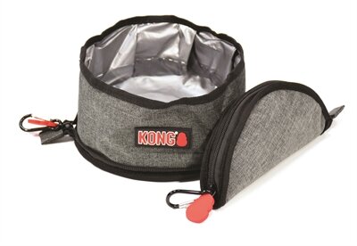 Kong opvouwbare drink- / voerbak