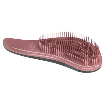 Trixie slickerborstel kunststof roze / zwart