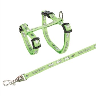 Trixie konijnentuig met riem baby bunny assorti