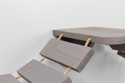 Trixie klim / klauterladder wand taupe