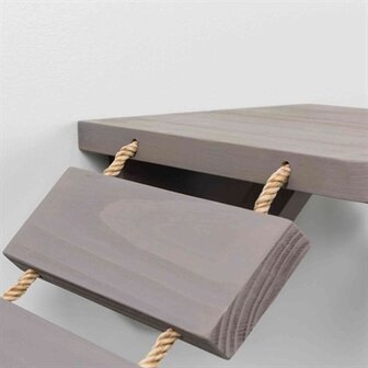 Trixie klim / klauterladder wand taupe