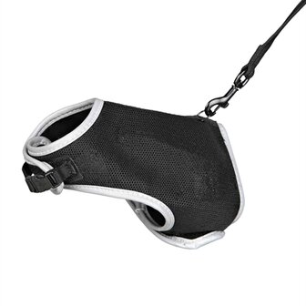 Trixie kattentuig soft met riem assorti