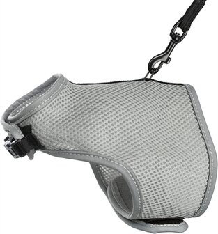 Trixie kattentuig soft met riem assorti