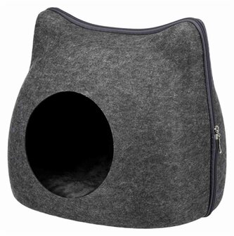 Trixie relax iglo kat vilt grijs
