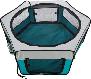 Trixie puppy ren turquoise / grijs