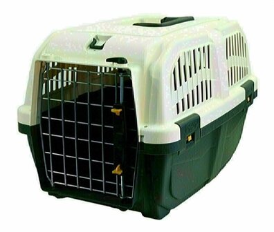 Skudo transportbox antraciet / wit