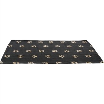 Trixie beany fleece hondendeken zwart
