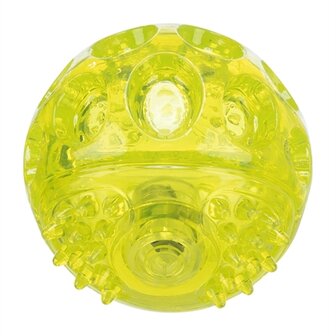 Trixie knipperbal zonder geluid drijvend tpr assorti