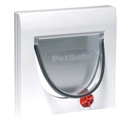 Petsafe kattenluik met tunnel wit