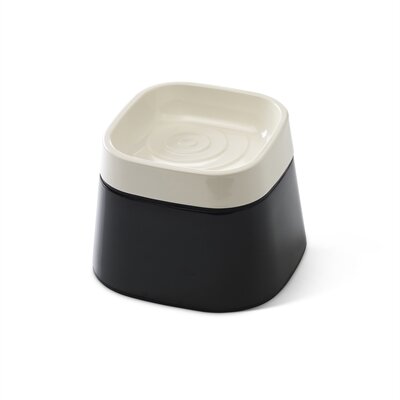 Savic ergo cube drinkbak creme / zwart