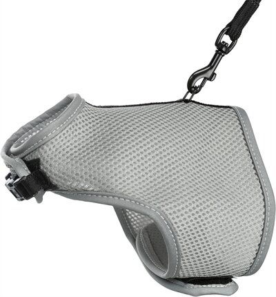 Trixie kattentuig soft met riem assorti
