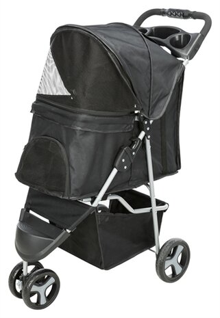 Trixie hondenbuggy zwart