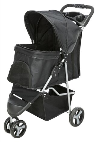 Trixie hondenbuggy zwart
