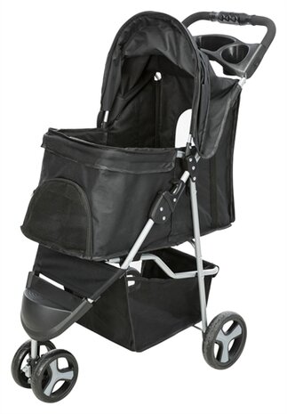 Trixie hondenbuggy zwart