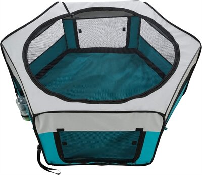 Trixie puppy ren turquoise / grijs