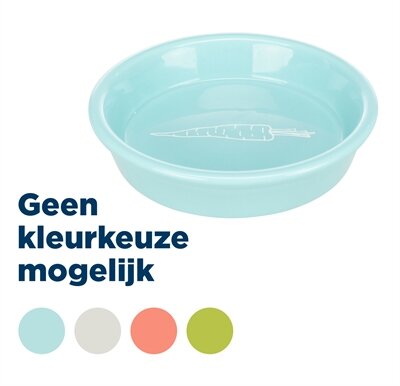 Trixie voerbak wortelmotief keramiek assorti