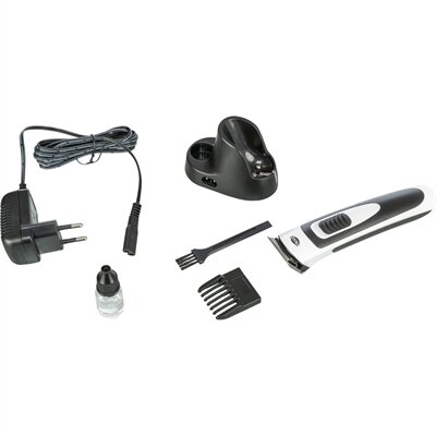 Trixie tondeuse set tr500 slim draadloos wit / zwart
