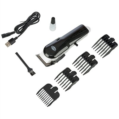 Trixie tondeuse set tr1200 draadloos wit / zwart