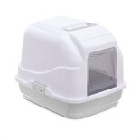 Imac kattenbak easy cat wit / lichtgrijs