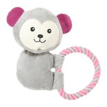 Zolux maxou puppy touw grijs