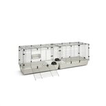 Savic clubix 200 knaagdierkooi zwart / lichtgrijs
