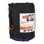Zolux bivouak hondendeken / slaapzak 2in1 blauw