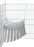 Trixie grot en hangmat voor knaagdieren en konijnen sunny pluche