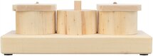 Trixie snack cups voor ratten en konijnen hout