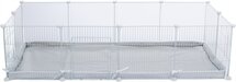 Trixie vloer voor indoorren 62460 grijs / wit