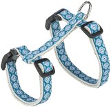 Trixie kattentuig met riem grijs / blauw