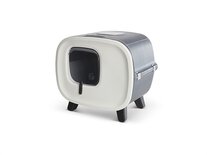 Savic kattenbak mira deluxe antraciet / wit