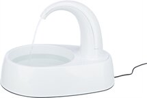 Trixie drinkfontein curved stream kunststof wit