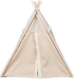 Trixie kattenmand tipi boho beige