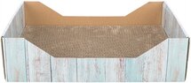 Trixie krabmand karton catnip turquoise