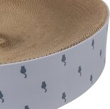 Trixie krabmand lilly karton catnip lichtgrijs