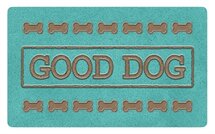 Tarhong placemat good dog turquoise