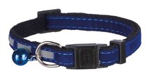 Trixie halsband kat safer life fluweel reflecterend assorti