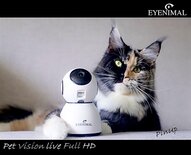 Eyenimal pet vision live hd camera met geluidsdetectie