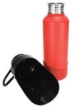 Kong h2o drinkfles thermos rood