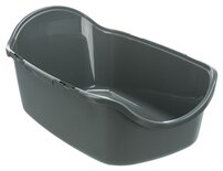 Trixie be eco gerecycled kattenbak vico met kap antraciet/groen