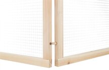 Trixie indoor ren 4 panelen hout