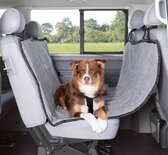 Trixie auto-hondendeken 4-seasons zwart / grijs