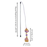 Kong kattenhengel scrattles vis assorti