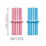 Kong puppy teething stick roze of lichtblauw assorti